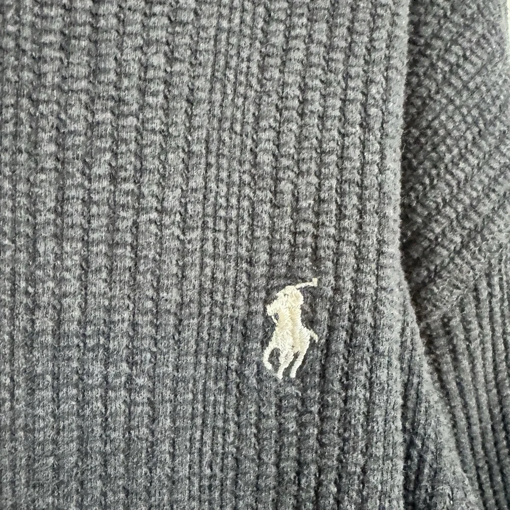 Polo Ralph Lauren Sleepwear Long Sleeve‎ Waffle Knit Thermal Shirt Gray Men's M